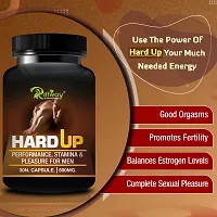 Hard Up Herbal Capsules For Enhance Male Libido and Duration, Premature Ejaculation and Se-xual Weakness (30 Capsules)-thumb1