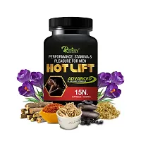 Hot Lift Herbal Capsules For Endurance and Performance, Male Booster Medicine, Stamina Booster (15 Capsules)-thumb2