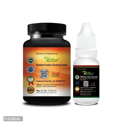 Kamfort Herbal Capsules and Sexual Wellness Oil For Male Enhancement capsule for Increase Drive, Stamina (30 Capsules + 15 ML)-thumb4
