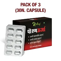 Pourushurja Herbal Capsules Improves Male Night Performance Stamina And Timing  Pack Of 3-30 Tablets-thumb3