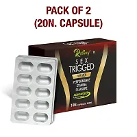 Sex Trigged Herbal Capsules Regains Energy For More Pleasure Hard Size  Pack Of 2-20 Tablets-thumb3