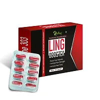 Ling Booster Herbal Capsules Strenghthens Male Sensitive Muscles And Pleasure  Pack Of 1-10 Tablets-thumb3