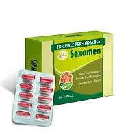 Sexo Men Herbal Capsules Strenghthens Male Sensitive Muscles And Stamina  Pack Of 1-10 Tablets-thumb3