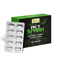 Act Spark Herbal Capsules Improves Sensitive Muscles Promotes Fertility  Pack Of 1-10 Tablets-thumb3