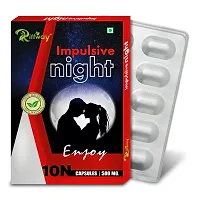 Impulsive Night Herbal Capsules For Enjoy Harder And Long Lasting Erection   Pack Of 3-30 Tablets-thumb3