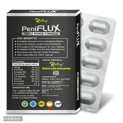 Peni Flux Herbal Capsules For Enjoy Harder And Long Lasting Erection   Pack Of 1-10 Tablets-thumb6