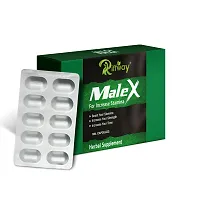 Male X Herbal Capsules Improves Sex Desire And Satisfaction Elevates Mood  Pack Of 1-10 Tablets-thumb3