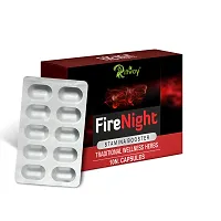 Fire Night Herbal Capsules Improves Sex Desire And Satisfaction Elevates Mood  Pack Of 1-10 Tablets-thumb3