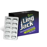 Ling Jack Herbal Capsules Improves Sex Desire And Satisfaction Elevates Mood  Pack Of 1-10 Tablets-thumb3