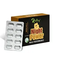 Night Power Herbal Capsules Improves Desire And Satisfaction Elevates Mood  Pack Of 1-10 Tablets-thumb3