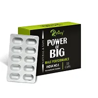 Power of Big Herbal Capsules Improves Desire And Satisfaction Elevates Mood  Pack Of 1-10 Tablets-thumb3