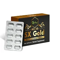 SX Gold Herbal Capsules Improves Sex Desire And Satisfaction Elevates Mood  Pack Of 1-10 Tablets-thumb3