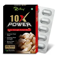 10X Power Herbal Capsules For Enjoy Harder And Long Lasting Erection   Pack Of 1-10 Tablets-thumb3