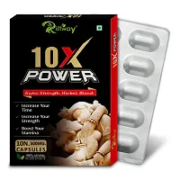 10X Power Herbal Capsules For Enjoy Harder And Long Lasting Performance   Pack Of 2-20 Tablets-thumb3