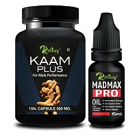 Trendy Kaam Plus Sexual Capsule With Hermen Combo Long Time Sex Capsule Sexual Oil -Sex Oil Long Time Massage Oil-thumb1