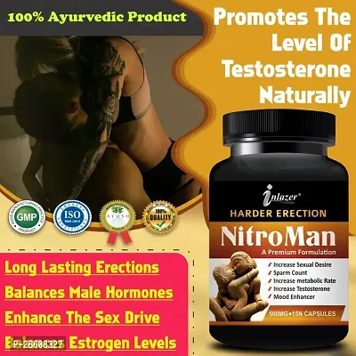 Nitroman Medicine Sex Capsule For Sexual Desire Sex Product For Stamina Strength Power Performance-thumb0