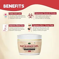INLAZER Fat Burning Gel/Cream for Belly, Slim Shaping Workout Enhancer Gel for Women and Men, Tummy Slimming Cream Cellulite (Zero SideEffects)-thumb2