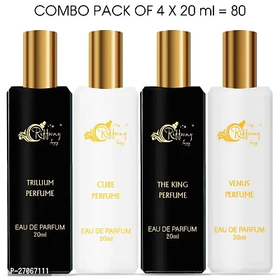 Premium Perfume Gift Set of 4 Unique Fragrances  20 ml each  Perfume For Unisex-thumb2