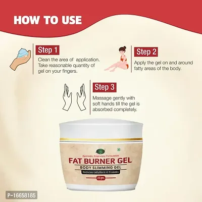 INLAZER Fat Burner Gel Serum Sweat Cream, Slimming Cream, Cellulite Treatment Weight Loss Cream Belly Fat Burner For Women and Men (Zero SideEffects)-thumb4