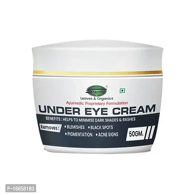 INLAZER Under Eye Cream l Reduce Dark Circles l Anti Ageing Reduces Puffiness  Fine Lines Brightens Under Eyes (100% Organic)