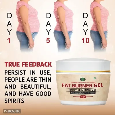 INLAZER Fat Burner Gel Serum Sweat Cream, Slimming Cream, Cellulite Treatment Weight Loss Cream Belly Fat Burner For Women and Men (Zero SideEffects)-thumb2