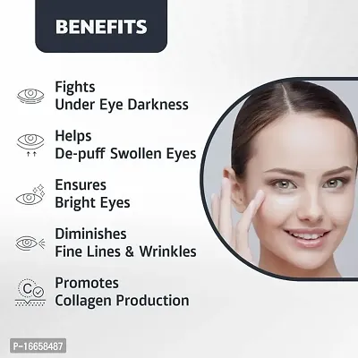 INLAZER Under Eye Cream Remove Dark Circles, Wrinkles and Fine lines for Women  Men All Natural Ingredients | Brightens Under Eye Area (100% Organic)-thumb4