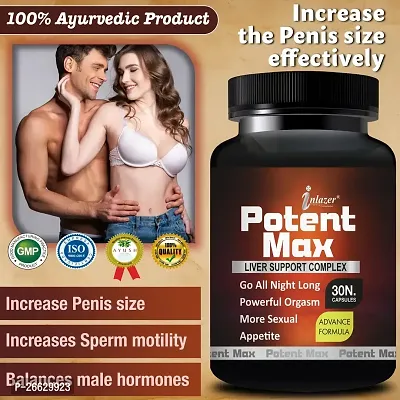 Potent Max Medicine Sex Capsule For Sexual Desire Sex Product For Vigour Vitality Power Performance-thumb0