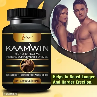 Kaamwin Medicine Sex Capsule For Sexual Desire Sex Product Removes Delay Problems Power Enhancement-thumb0