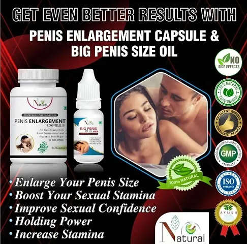 100% Ayurvedic Penis Enlargement Capsules Combos