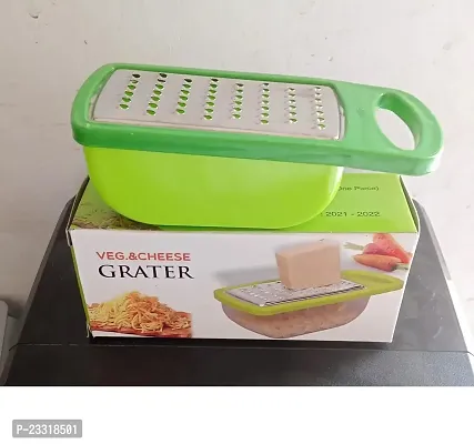 CHEESE GRATER / SLICER / CHOPPER WITH STAINLESS STEEL BLADES-thumb0