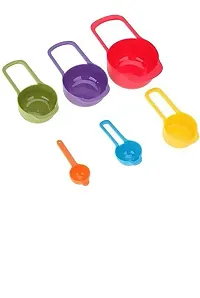 PLASTIC MEASURING SPOONS FOR KITCHEN (6 PACK)-thumb3