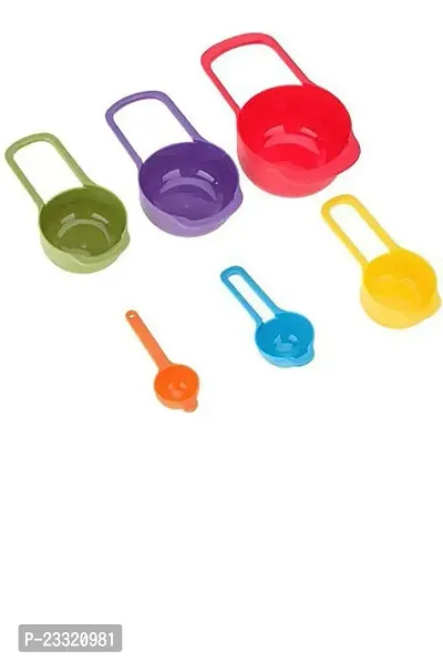 PLASTIC MEASURING SPOONS FOR KITCHEN (6 PACK)-thumb4