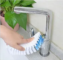 FLEXIBLE PLASTIC CLEANING BRUSH FOR HOME, KITCHEN AND BATHROOM-thumb3