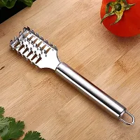 FISH SCALE REMOVER SCRAPER STAINLESS STEEL FISH CUTTING TOOLS SAWTOOTH EASILY REMOVE FISH SCALES-CLEANING BRUSH SCRAPER KITCHEN TOOL-thumb2