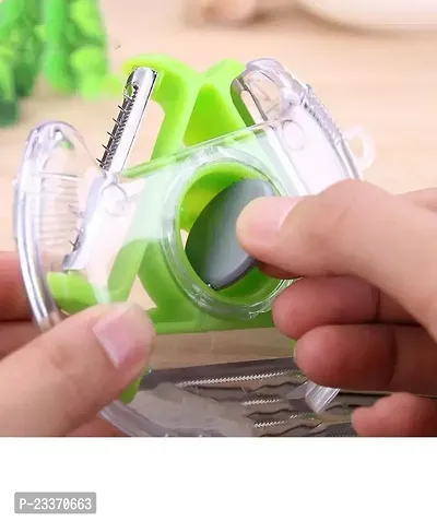 ROUND PLANER PEELER AND CUTTER VEGETABLE SLICER KITCHEN TOOL.