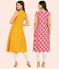 Fancy American Crepe Kurtis for Women Pack Of 2-thumb4