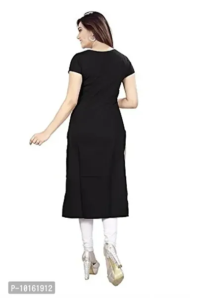 DSK STUDIO Women's Crepe Straight Kurta-thumb3