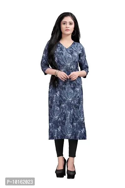 DSK STUDIO Women's Crepe a-line Kurta_dsk187-thumb0