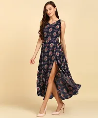 Classic Crepe Printed Dresses for Women-thumb1