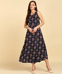 Classic Crepe Printed Dresses for Women-thumb2