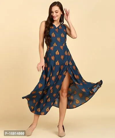 Fancy American Crepe Gown For Women