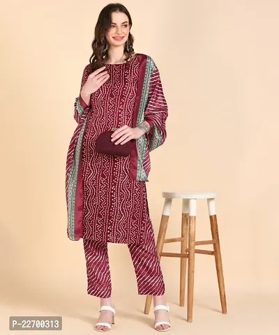 Women Kurta, Pyjama  Dupatta Set-thumb0