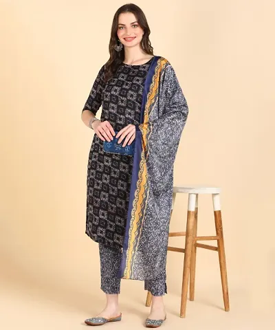 Stylish Kurta Pajama Dupatta Set