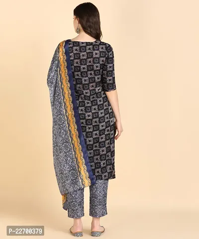 Women Kurta, Pyjama  Dupatta Set-thumb2