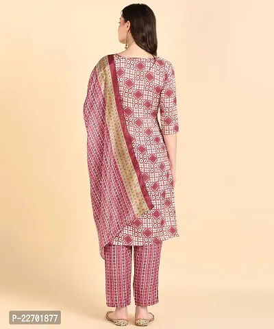 Women Kurta, Pyjama  Dupatta Set-thumb3