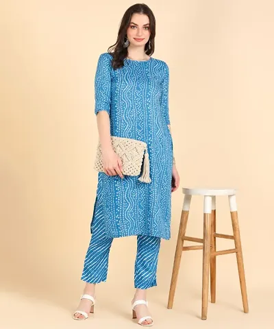 Womens Kurti Wth Pant Set