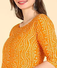 Womens Printed Cotton Straight kurti-thumb3