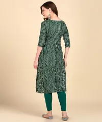 Womens Printed Cotton Straight kurti-thumb3