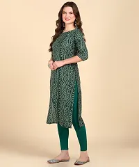 Womens Printed Cotton Straight kurti-thumb4