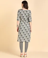 Womens Printed Cotton Straight kurti-thumb2